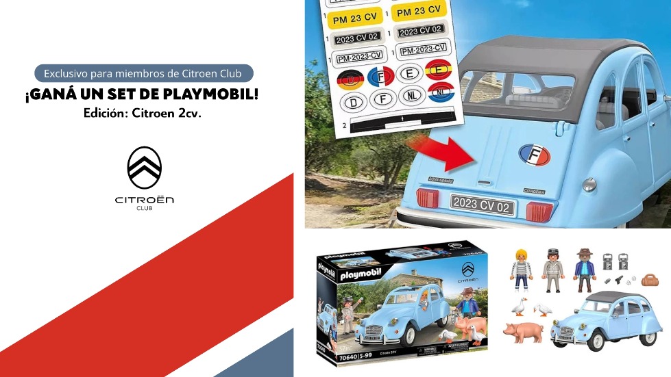Sorteo DIA DEL PADRE Playmobil 2CV
