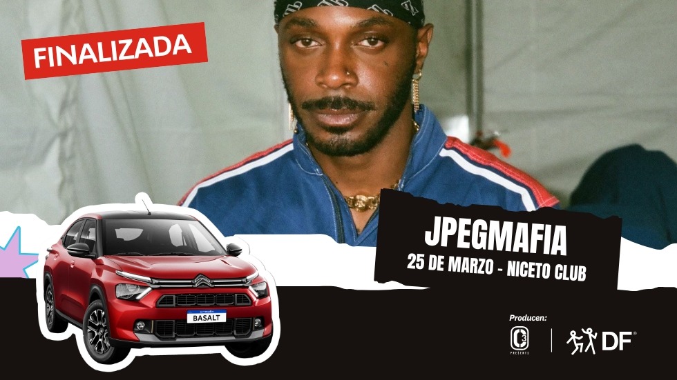 Sorteo Entradas JPEGMafia - FINALIZADO
